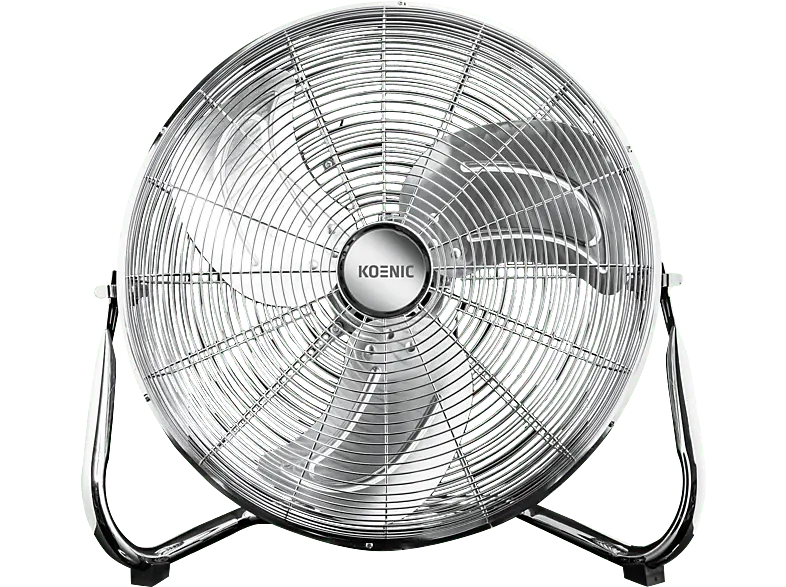 Koenic KFF 45322 M Windmaschine Edelstahl (125 Watt, 3 Geschwindigkeitsstufen)