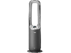 Philips AMF870/15 Air Performer Serie 8000 Luftreiniger mit Ventilator, Kühl- und Heizfunktion Dunkelgrau/Silber (40 Watt, Raumgröße: 168 m³)