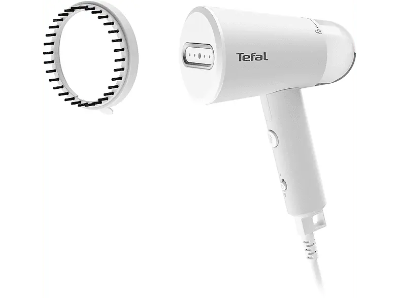 Tefal DT1020 Origin Travel Dampfbürste, klappbar (1200 Watt Wassertank, Weiß)