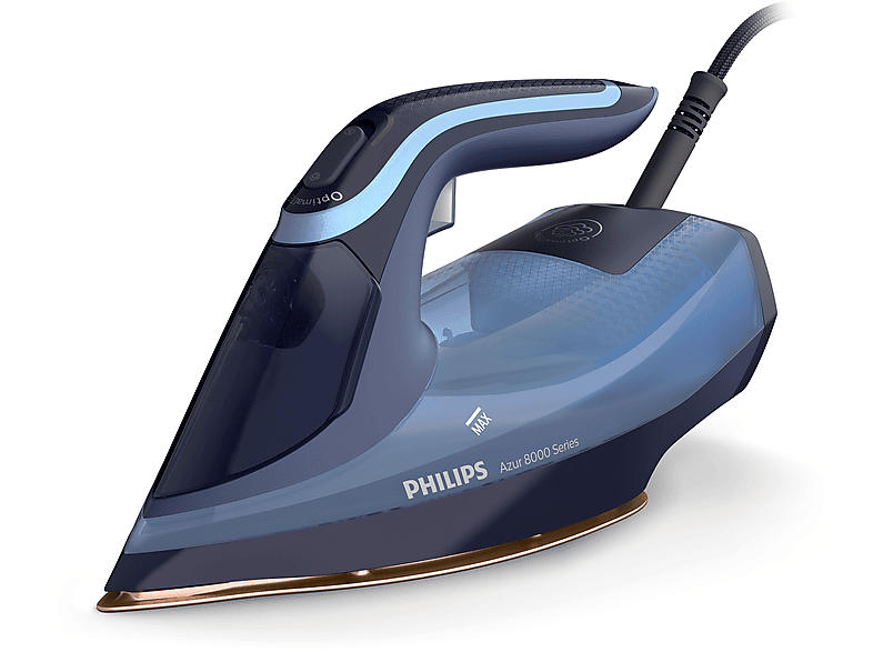 Philips DST8020/20 Dampfbügeleisen (3000 Watt, Hellblau)