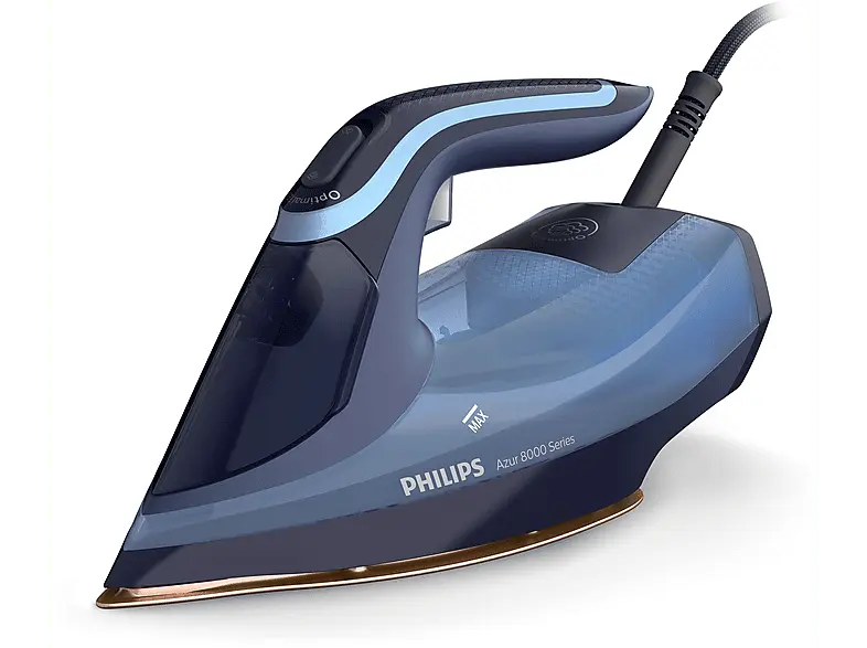 Philips DST8020/20 Dampfbügeleisen (3000 Watt, Hellblau)