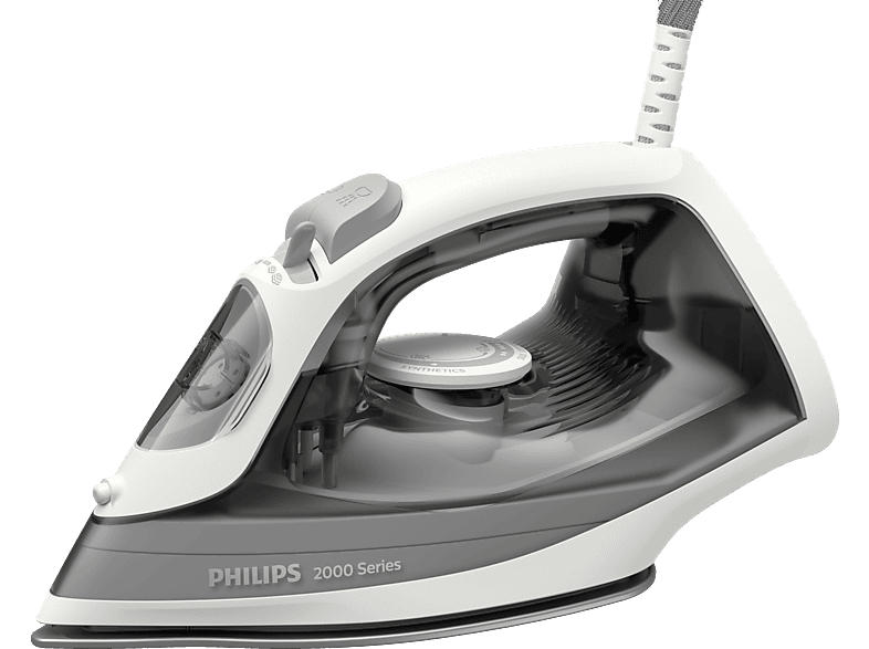 Philips DST2020/80 2000 Series Dampfbügeleisen, Weiß/Grau)