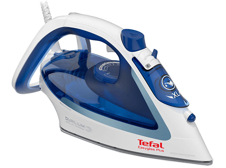 Tefal FV 5736 Dampfbügeleisen (2500 Watt, Blau / Weiß)