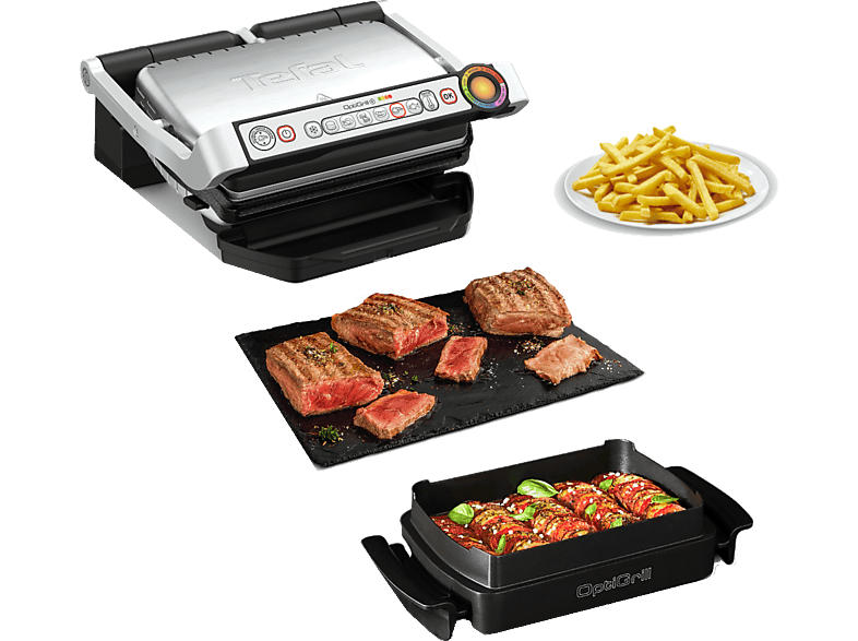 Tefal GC 714D OptiGrill+ Snacking & Baking; Griller