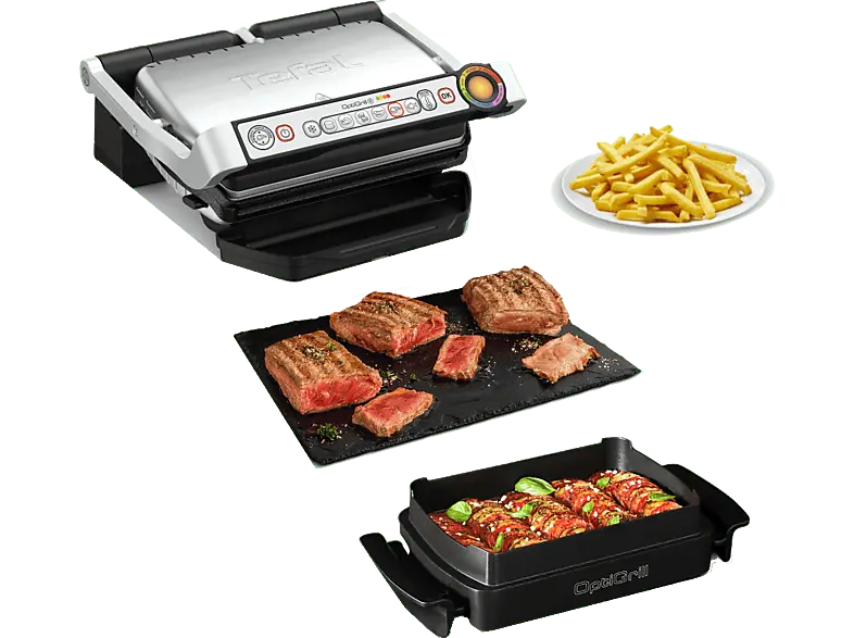 Tefal GC 714D OptiGrill+ Snacking & Baking; Griller