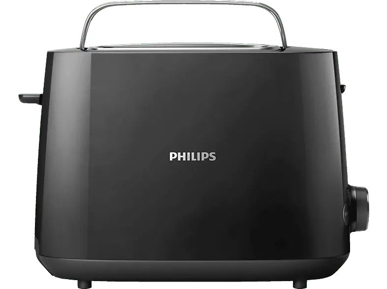 Philips HD2581/90 Daily Collection Toaster (Schwarz, 830 Watt)