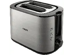 Philips HD2650/90 Toaster (rostfreier Edelstahl, 950 Watt, Schlitze: 2)