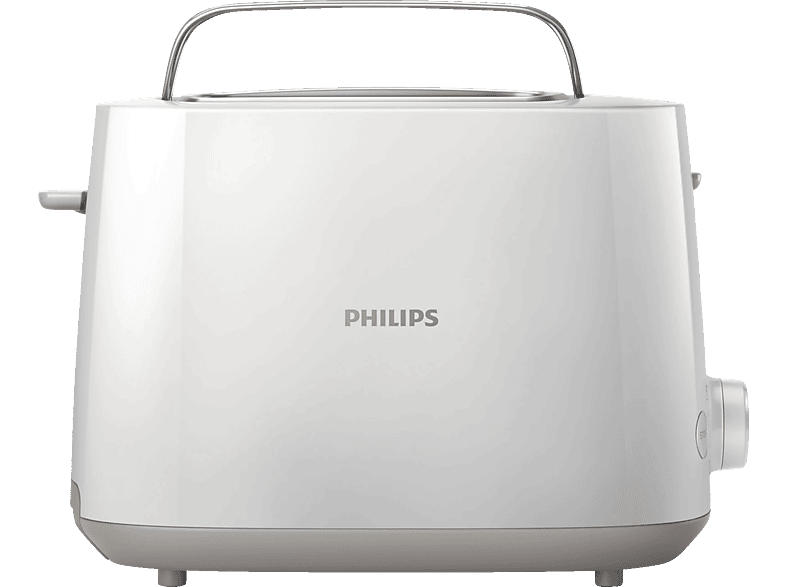 Philips HD2581/00 Daily Collection Toaster (Weiß, 830 Watt)