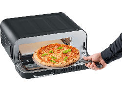 Severin PG 8575 SERICO Pizza Ofen mit Pizzastein 18 l