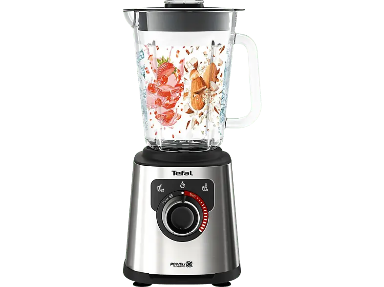 Tefal BL871D PerfectMix+ Standmixer (Silber, 1200 Watt, 1.5 l)