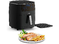 Tefal FW2018 Easy Fry Grill & Steam Heißluftfritteuse (6,5 l, 1700 Watt, Schwarz)