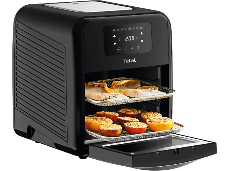 Tefal FW5018 Easy Fry Oven & Grill Heißluftfritteuse (11 l, 2000 Watt, Schwarz)