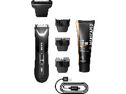 Manscaped Lawn Mower 5.0 Ultra Essentials Kit, Leisten- und Bodygroomer, Smoking Schwarz, Akkubetrieb