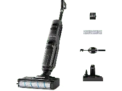 Rowenta X-Clean 4 GZ5035 Kabelloser Nass- und Trockenstaubsauger, Grau mit 5 Jahre Geräteschutz