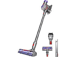 Dyson V8 advanced Kabelloser Staubsauger (0,54 l, Akkulaufzeit: 40 Minuten, Silber/Nickel)