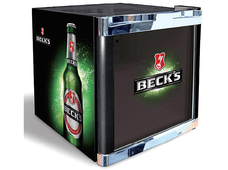 Cubes CC 240 Becks Getränkekühlschrank (F, 510 mm hoch, Schwarz, 48 l)