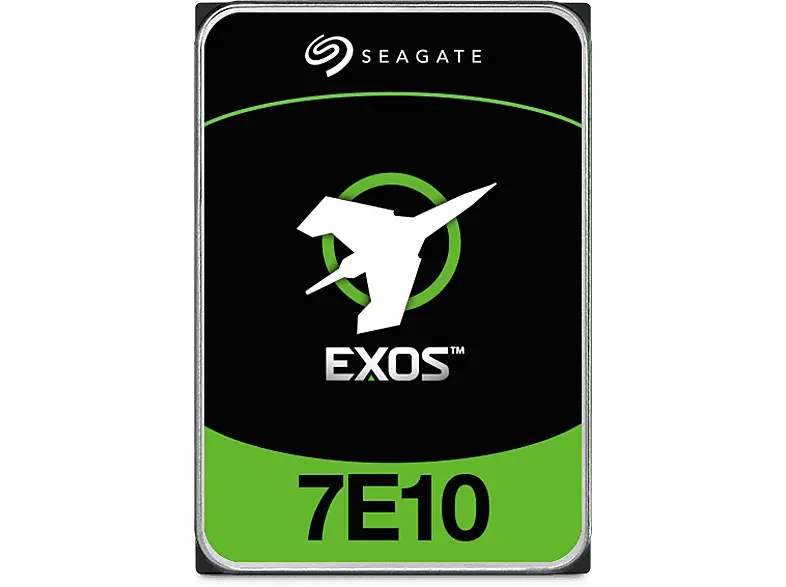 SEAGATE 6TB Exos 7E10 Festplatte, 512e/4KN (FastFormat™) SATA, 3.5 Zoll, 256MB Cache, 7200 U/min