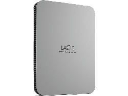 Lacie 2TB Festplatte extern Mobile Drive V2 Moon Silver, USB-C 3.0, silber