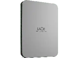 LACIE 2TB Festplatte extern Mobile Drive V2 Moon Silver, USB-C 3.0, silber