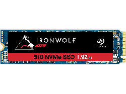 Seagate 1.92TB SSD Festplatte IronWolf 510, NAS, M.2 NVMe, W850/R3150