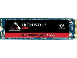 SEAGATE 1.92TB SSD Festplatte IronWolf 510, NAS, M.2 NVMe, W850/R3150
