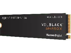 Western Digital 1 TB WD_black SN850X NVMe SSD WDBB9G0010BNC Retail (PCI Express, intern); SSD Festplatte