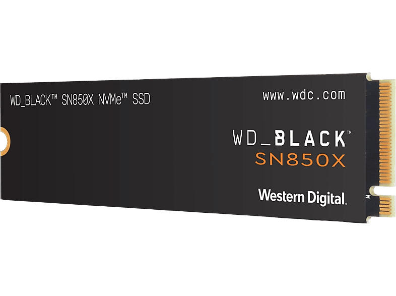 Western Digital 1 TB WD_black SN850X NVMe SSD WDBB9G0010BNC Retail (PCI Express, intern); SSD Festplatte