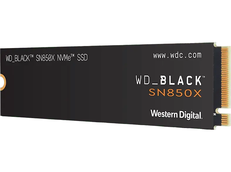 Western Digital 1 TB WD_black SN850X NVMe SSD WDBB9G0010BNC Retail (PCI Express, intern); SSD Festplatte