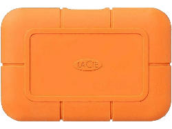 Lacie SSD Festplatte Rugged 500GB, USB-C 3.1, extern, orange (STHR500800)