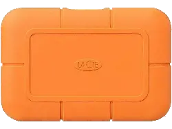 LACIE SSD Festplatte Rugged 500GB, USB-C 3.1, extern, orange (STHR500800)