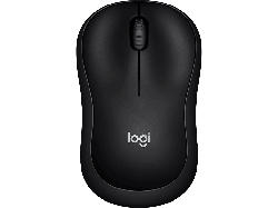 Logitech PC Maus M220 Silent, kabellos, 1000 DPI, Lange Batterielaufzeit, Für Links- & Rechtshänder, Schwarz