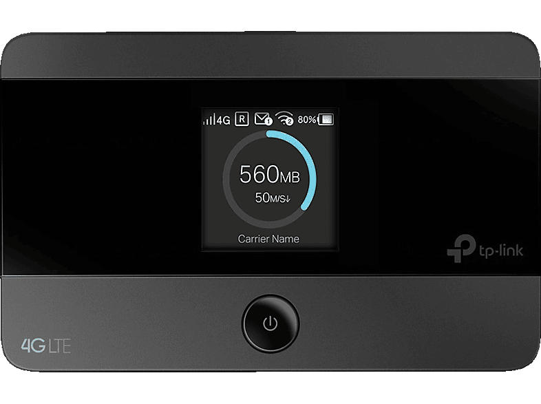 TP-Link Mobiler Hotspot M7350 V4, 4G, LTE, schwarz; Router