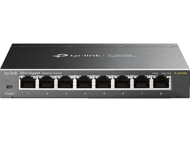 TP-Link Switch TL-SG100 Desktop Gigabit 8x RJ-45 (TL-SG108S)