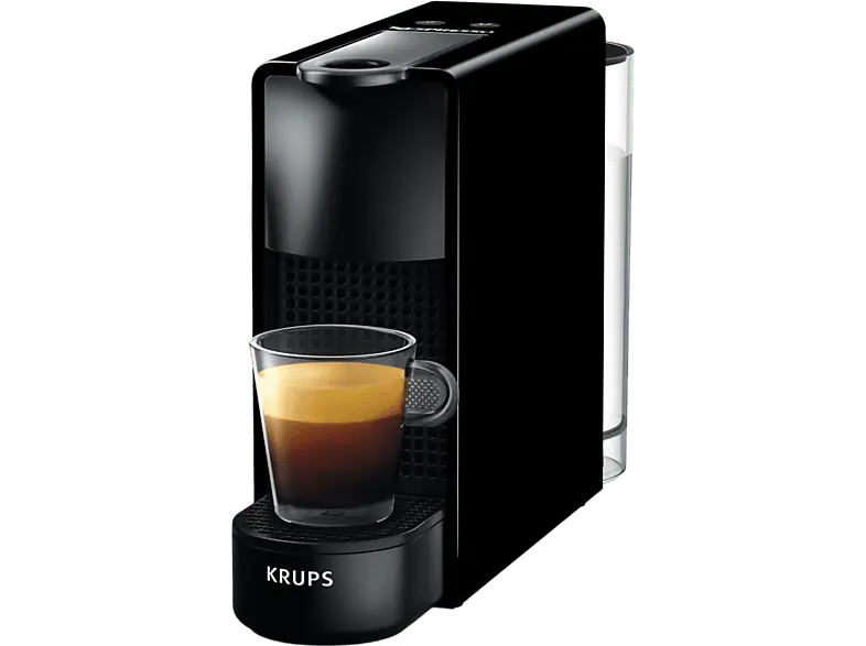 Krups XN 1108 Essenza Mini Nespresso-Maschine Piano Black