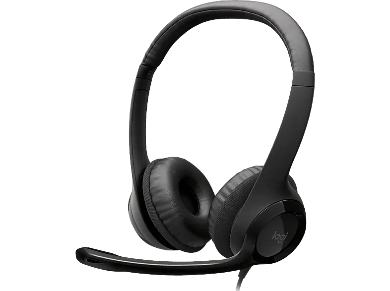 LOGITECH H390 USB-Computer-Headset mit Rauschunterdrückung, PC/Mac/Laptop/Chromebook; Kopfbügel Headset