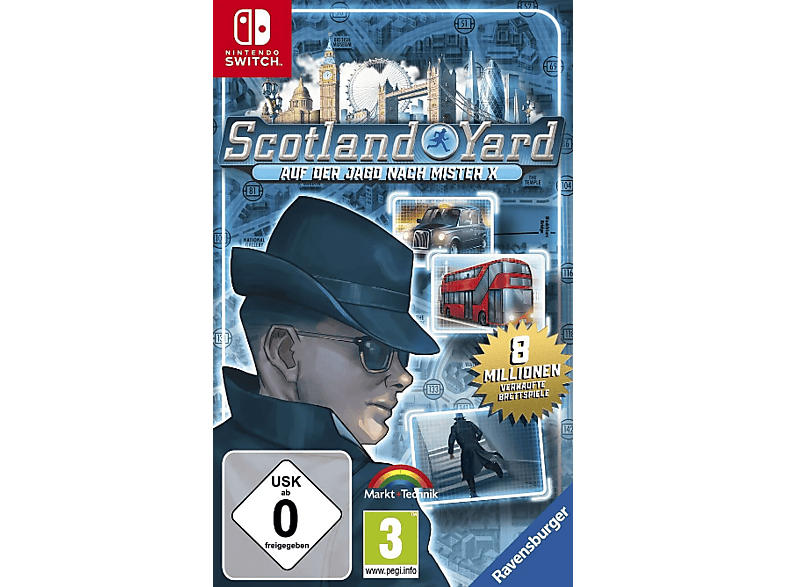 Scotland Yard - Auf der Suche nach Mister X [Nintendo Switch]