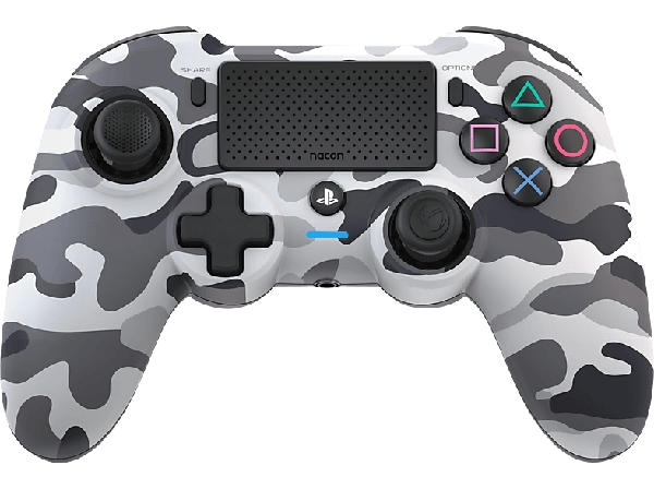 NACON Asymmetrischer Wireless-Controller für Playstation 4 und PC, Camo Grey