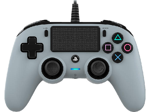 NACON PS4 Controller Silber Color Edition; Gaming Controller