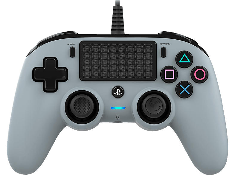 Nacon PS4 Controller Silber Color Edition; Gaming Controller