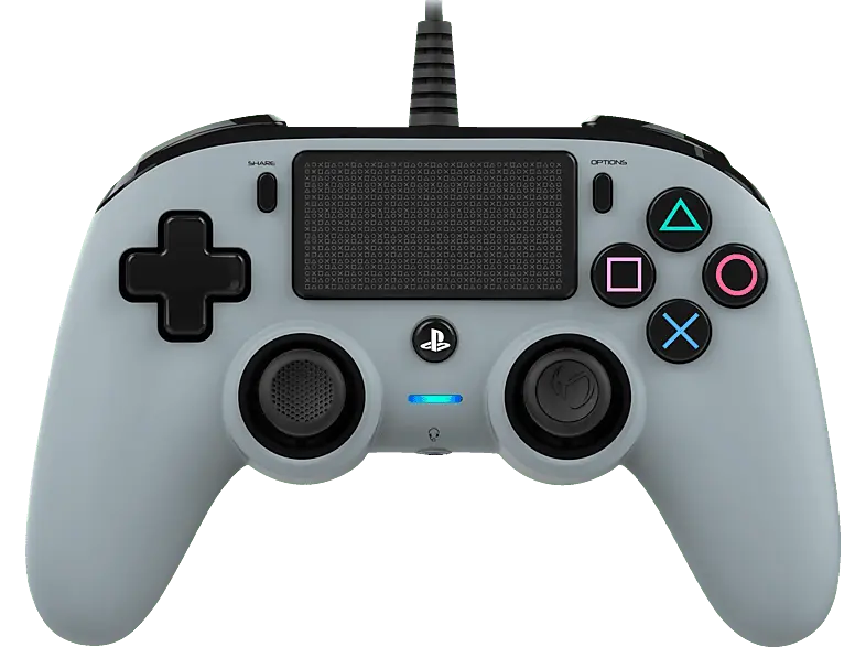 Nacon PS4 Controller Silber Color Edition; Gaming Controller