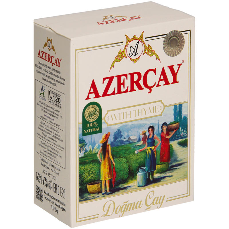 Azercay- Aromatisierter Schwarzer Tee mit Thymian