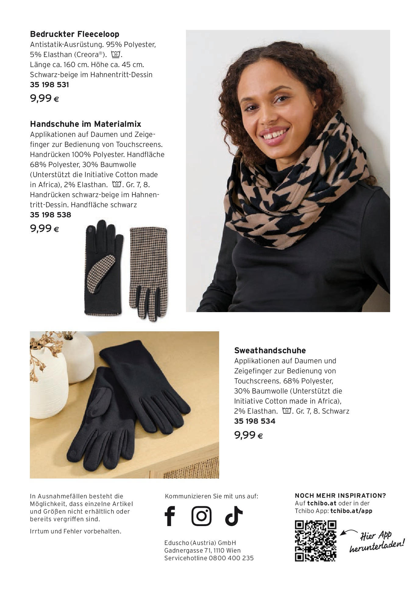 Tchibo Eduscho Magazin: Autumn & Winter Collection von 23.10.2024 - Aktuelle Angebote | Seite: 25