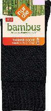 dm-drogerie markt nur die Socken Thermo Bambus schwarz Gr. 39-42 - bis 31.10.2024