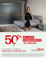 Casa Midi 50% do sconto su tutto l'arredo su misura - al 07.10.2024