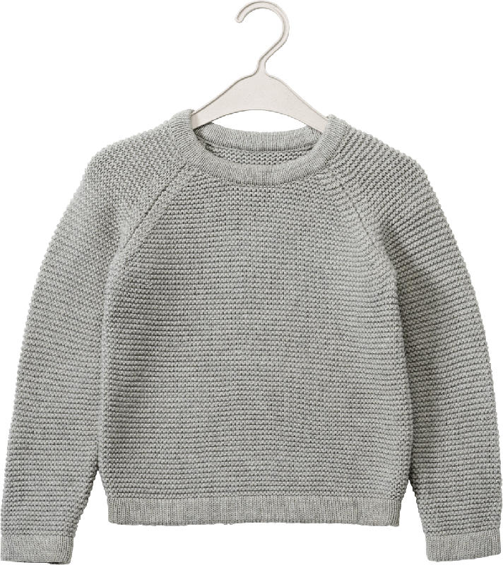 ALANA Pullover aus Strick, grau, Gr. 92