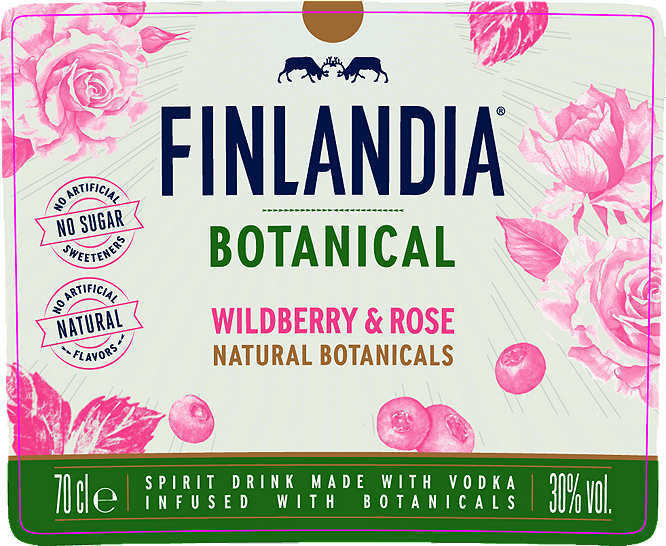 Finlandia Botanical Водка различни видове