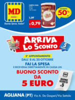 MD Discount Arriva lo sconto - al 20.10.2024