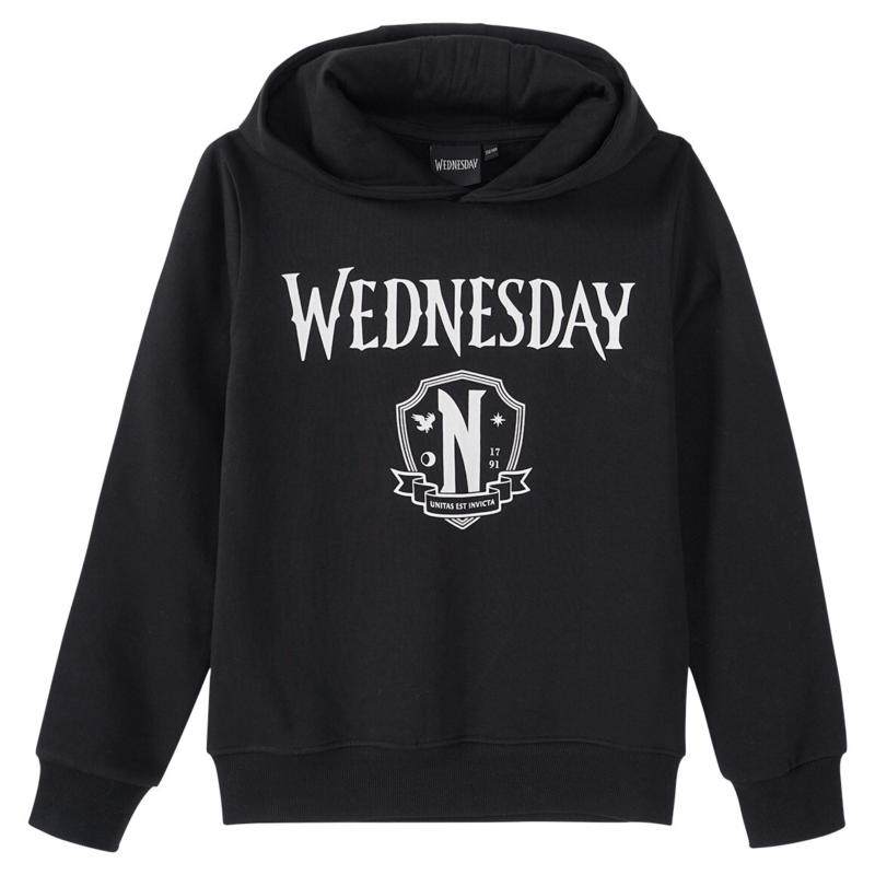 WEDNESDAY Hoodie mit großem Print (Nur online)