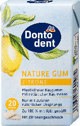 Gumă de mestecat Nature Gum Lemon fără zahăr