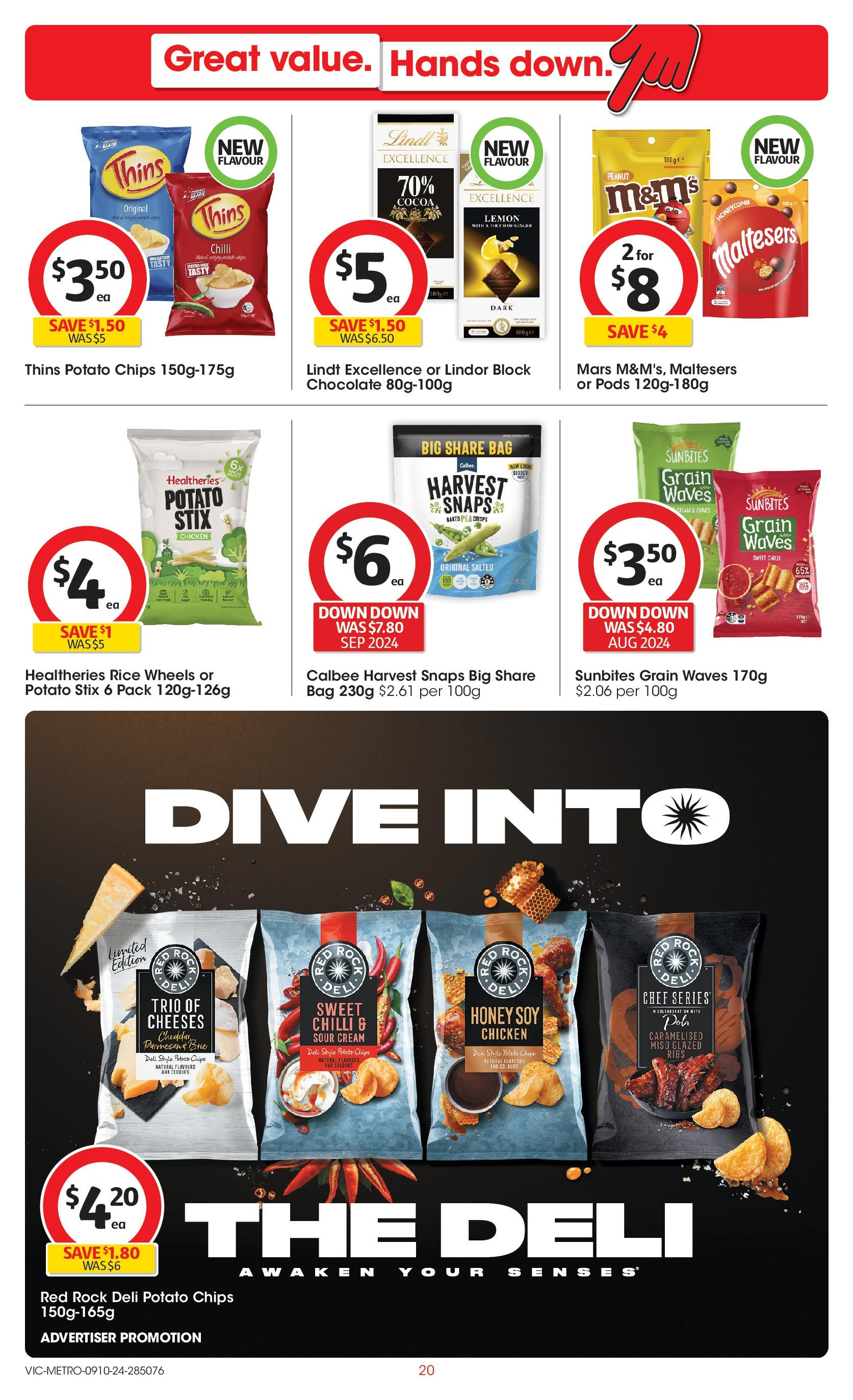 ﻿﻿Coles catalogue valid from 09/10/2024 > Online Australia | Page: 20 | Products: Cocoa, Honey, Sour cream, Lemon